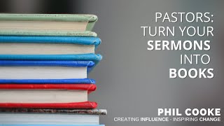 Pastors: Turn Your Sermons into Books #shorts Guía
