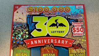 30th Anniversary (I'm as old as the lottery) - MN Lottery