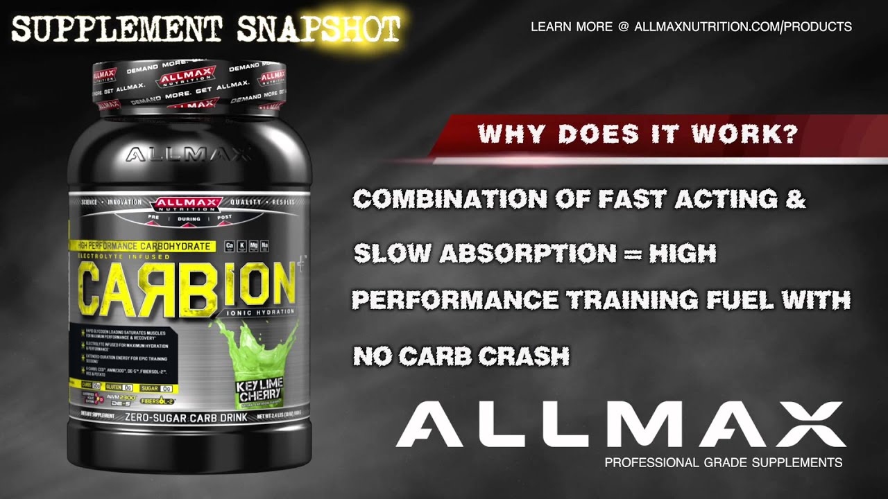 CARBION High Performance Carbohydrate Drink YouTube