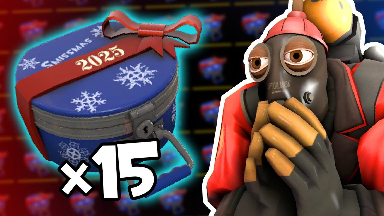 [TF2] Очень ❄ВЕСЕЛОЕ❄️ Распаковка рождественских подарков 2025 года