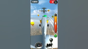 Jump into plane Android game Attempt  11 stage  5 #shorts #shortsgame #androidgames #rampjump