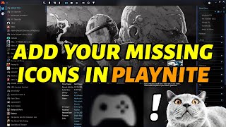 How to add missing game icons in Playnite