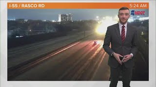More round of rain coming, possibly freezing rain on the way