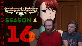 SOS Bros React - Ascendance of a Bookworm 4x16 - New Dress and Printing Press