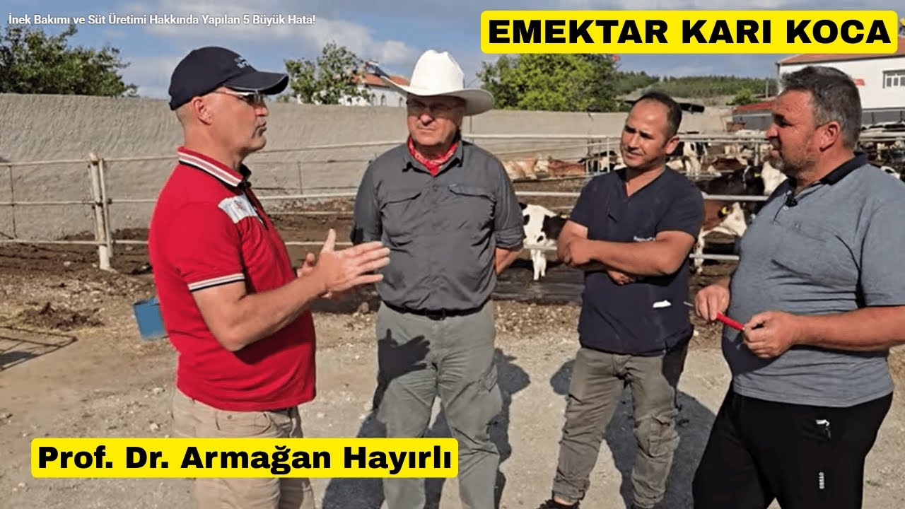 Emektar Karı Koca İneklerine Nasıl Bakıyor? Prof. Dr. Armağan Hayırlı!