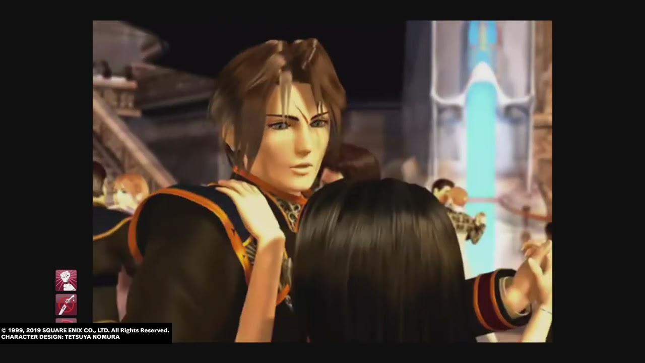 lets play ff8__party in the traning center