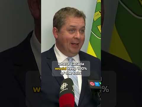 Andrew Scheer Reveals 50% Bridge Toll Deal