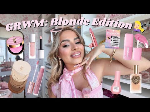 Blonde Girl Era Activated! 💇🏼‍♀️ First GRWM with My New Hair ✨