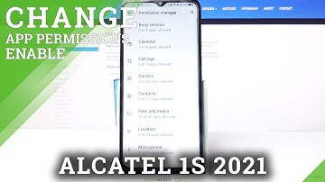 How to Change Apps Permissions on ALCATEL 1S 2021 – Open Apps Settings