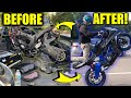My Greatest Motorcycle Rebuild - 2018 ZX6R Giveaway Complete!