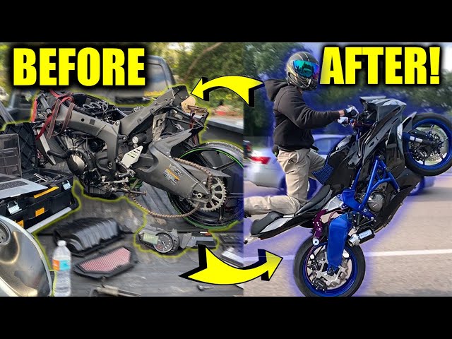 L BUILD
ダブルオークアンタ フルセイバー My Greatest Motorcycle Rebuild - 2018 ZX6R Giveaway Complete