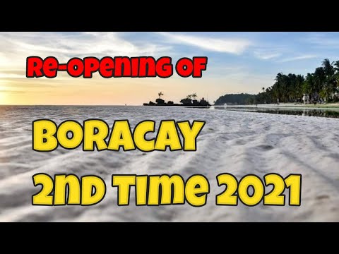 Video: Boracay Znovu Otevřít Turistům 26. října