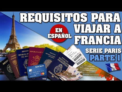 PARIS. QUE NECESITAS PARA ENTRAR A FRANCIA? SERIE PARIS PARTE 1 *EN ESPAÑOL