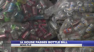 Iowa House Passes Bottle Bill