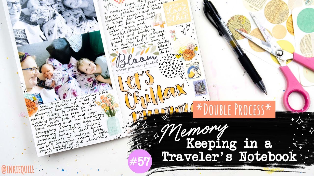MEMORY KEEPING IN A TRAVELER'S NOTEBOOK // Journal With Me #57