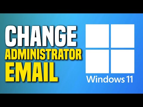 How To Change Windows 11 Administrator Email (SIMPLE!)