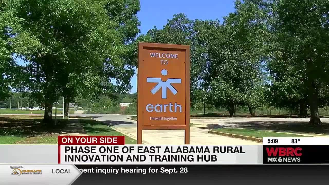 Phase one of East Alabama Rural Innovation and Training Hub