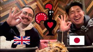 I took GEORGE JAPAN for his first Nando’s EVER!