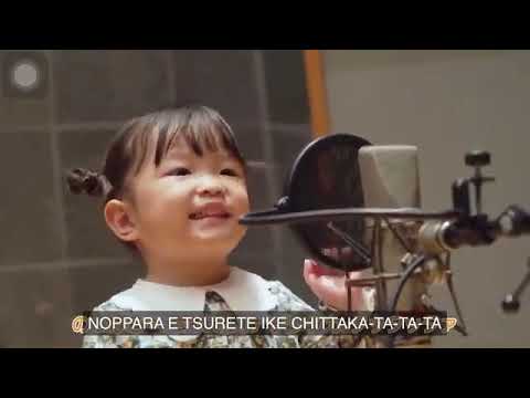 Cutie Nono Chan singing a song