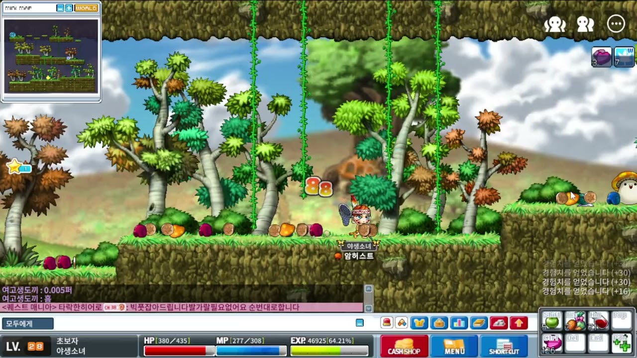 [히든스트리트 위험한숲속] 28렙 아일랜더, 1층