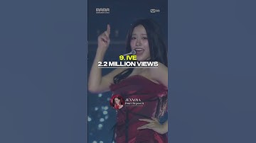 MOST VIEWED MAMA 2024 PERFORMANCES #katseye #bigbang #rose #ive #babymonster #aespa #izna #seventeen