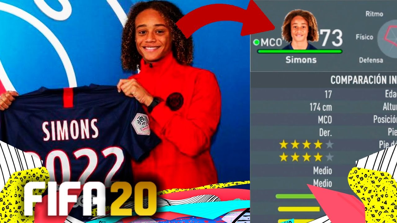 PORQUE XAVI SIMONS NO LLEGARÁ A FIFA 20 - YouTube