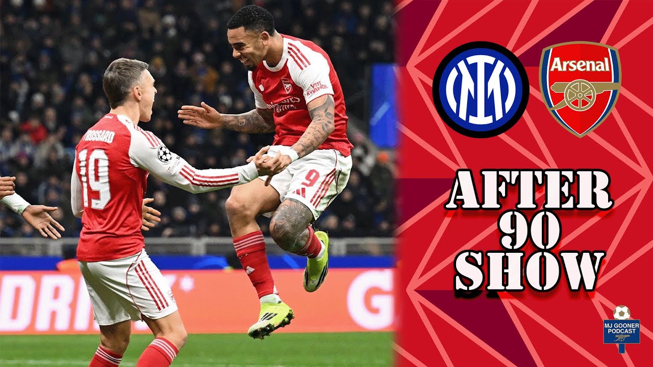 Gabriel Jesus Double Fires Arsenal Past Inter | After 90 Show | Arsenal 2025/2026 Post-Match Review