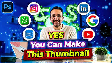 How to Make a Thumbnail Like Ali Abdaal Photoshop Tutorial