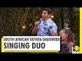 South African father-daughter singing duo goes viral on British social media | World News