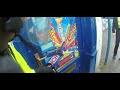 Dramatic moment police raid shop