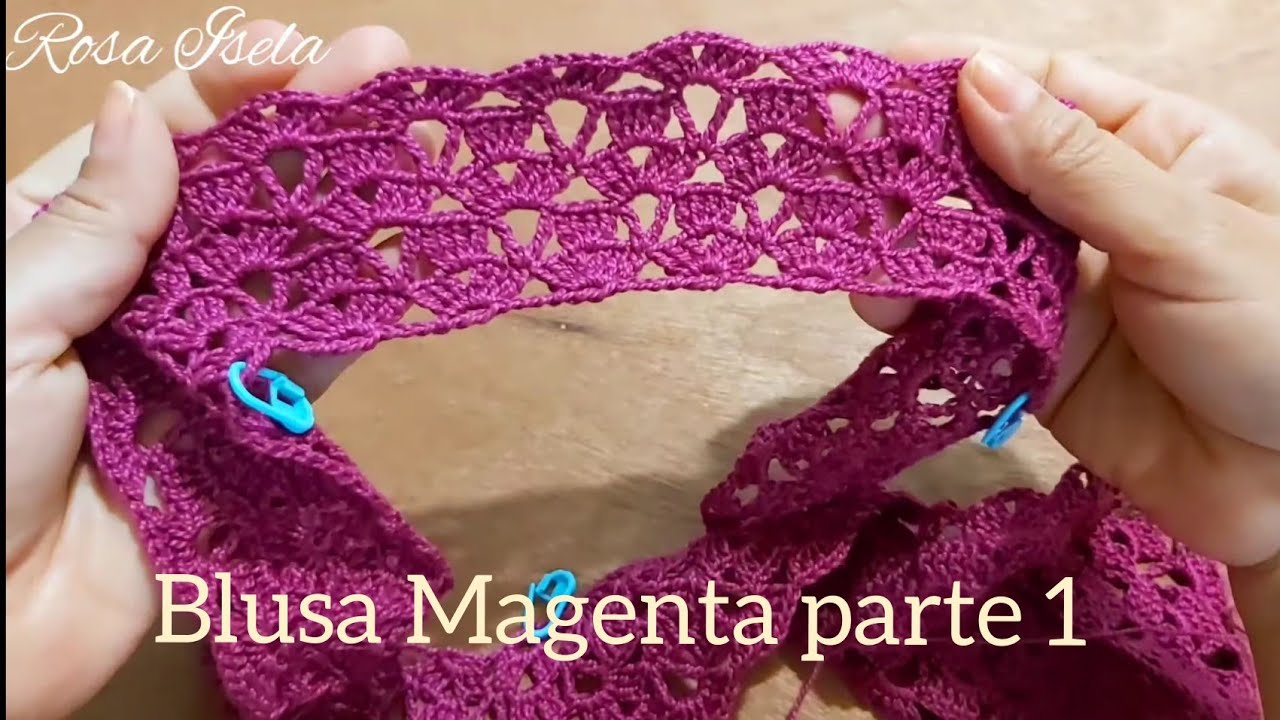 Blusa Magenta parte 1