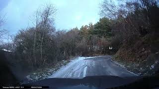 BMW M4 hill snow/Ice test