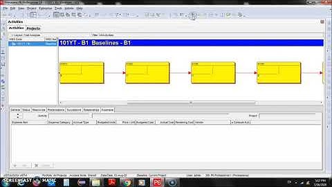 Working on Multiple Baselines - Primavera P6 - Part II