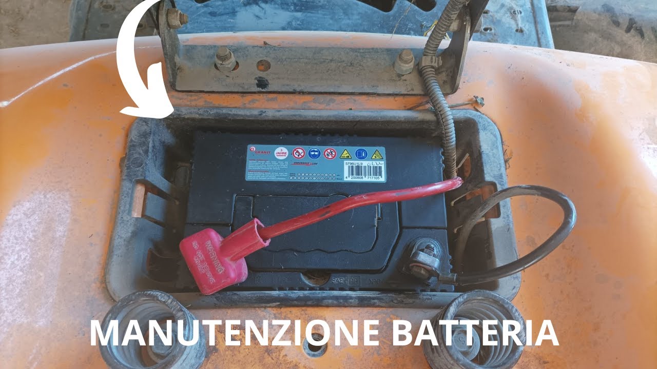 Batteria Trattorino 12v 30ah BATTERIA TRATTORINI TAGLIAERBA GREEN 30AH 300A SX 190X127X159H NO MANUTENZIONE E Trattorino Tagliaerba A Batteria