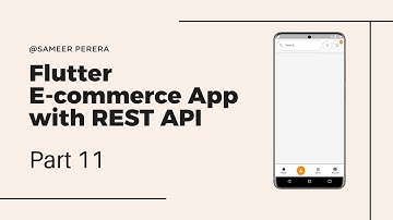 Flutter E-commerce App With REST API - Part 11 - Fetch Products#1