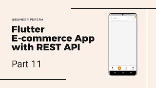Flutter E-commerce App With REST API - Part 11 - Fetch Products#1