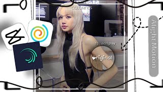 3 Alight Motion Coloring Presets Pack Ecrlgrey