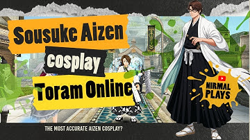 Toram Online: Sousuke Aizen Cosplay guide #toramonline #toram  #youtube