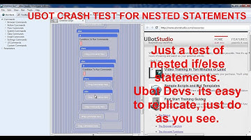 Ubot Studio Crash Test - Still unattended!