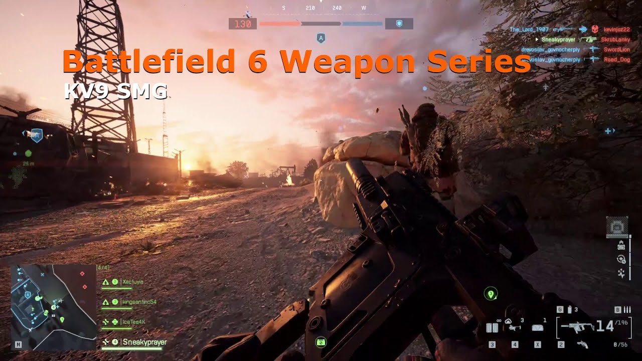 Battlefield 6 Weapon Series KV9
