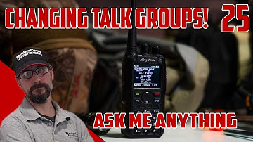 How To Change Talk Groups on Your Radio!