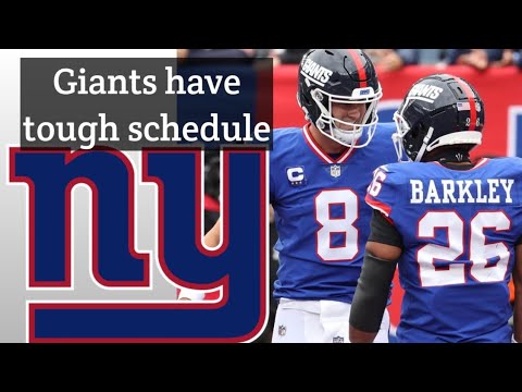 New York Giants | 2023 schedule revealed | reaction and prediction