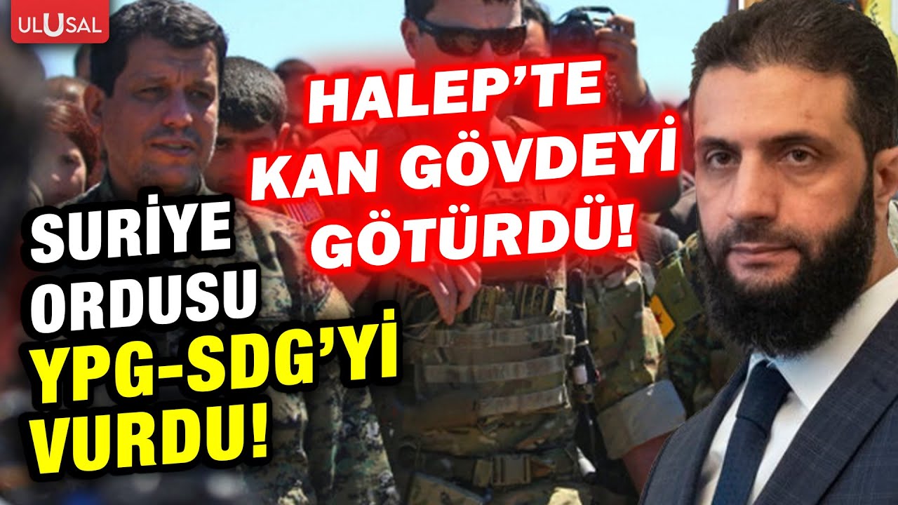 SDG'den 10 Mart anlaşmasına sabotaj! Suriye ordusu saldırıları karşılıksız bırakmadı!