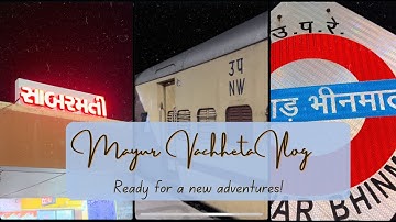 New Year First Trip With Family || Ahmedabad To Sundha Mata  || Train Journey || Vlog -1 ||