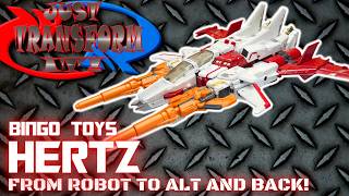 JUST TRANSFORM IT!: Bongo Toys Hertz (Strafe)