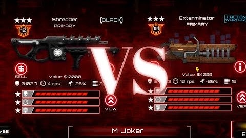 Shredder VS Exterminator Let