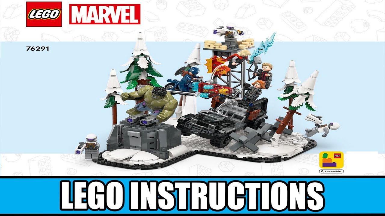 LEGO Instructions - Marvel Super Heroes - 76291 - The Avengers