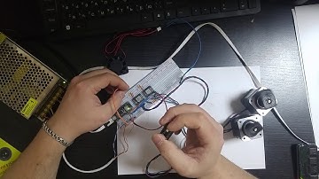 Подключение Nema17 и драйвер A4988. ПинДир!