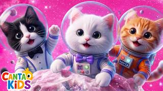 Aprende los Planetas con GATITOS ASTRONAUTAS 🚀🐱 Canciones Infantiles Educativas | Espacio para Niños