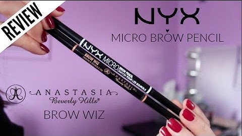 Anastasia Brow Wiz vs. NYX Micro Brow Pencil REVIEW & DEMO